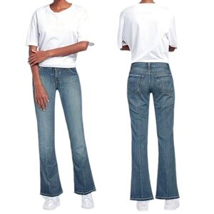 Y2K Blue Cult Weekender Flare Jeans Sz 31